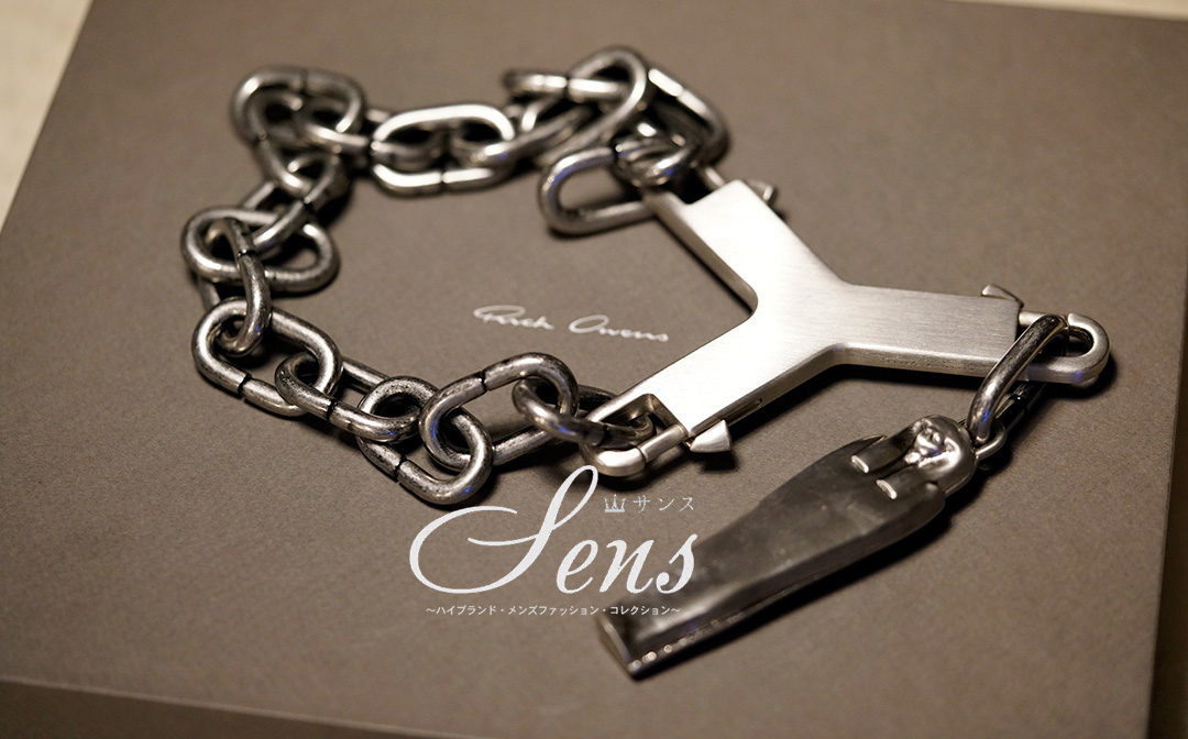 RICK OWENS 22SS メンズコレクション ファラオモチーフ チョーカー