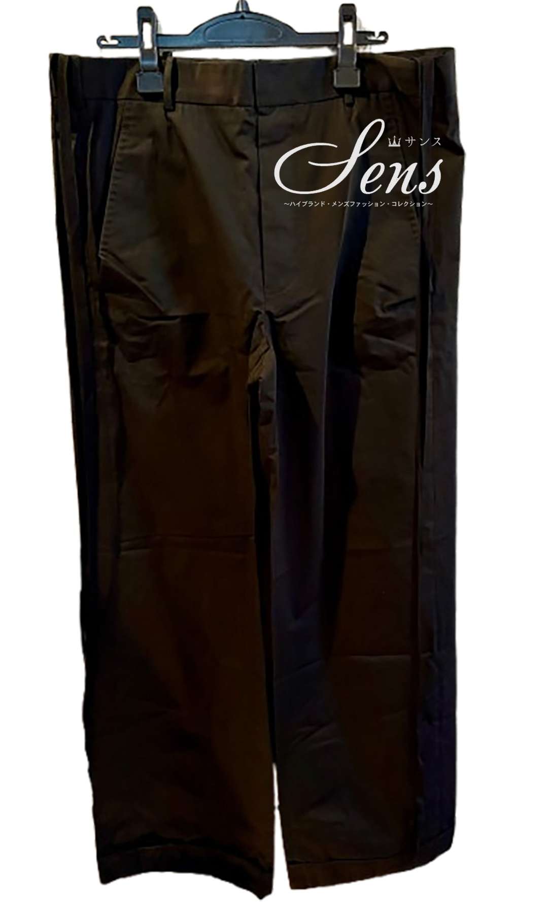 Ann Demeulemeester 22SS BONNE コットンギャバジン ワイド トラウザー